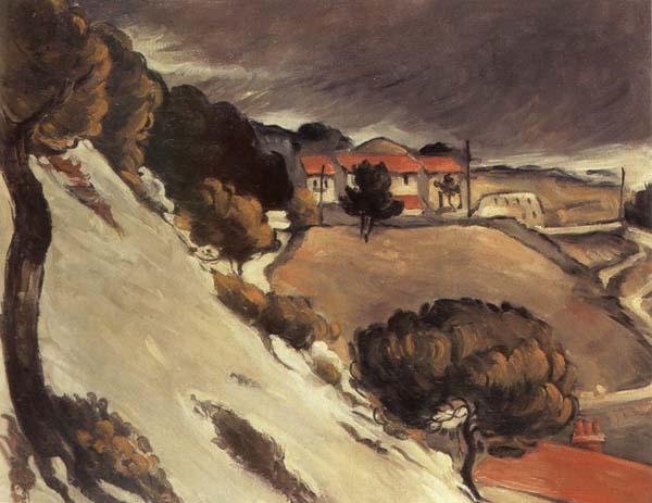 Paul Cezanne Fonte des neiges a l Estaque